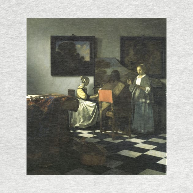 Stolen Art - The Concert by Johannes Vermeer by podartist